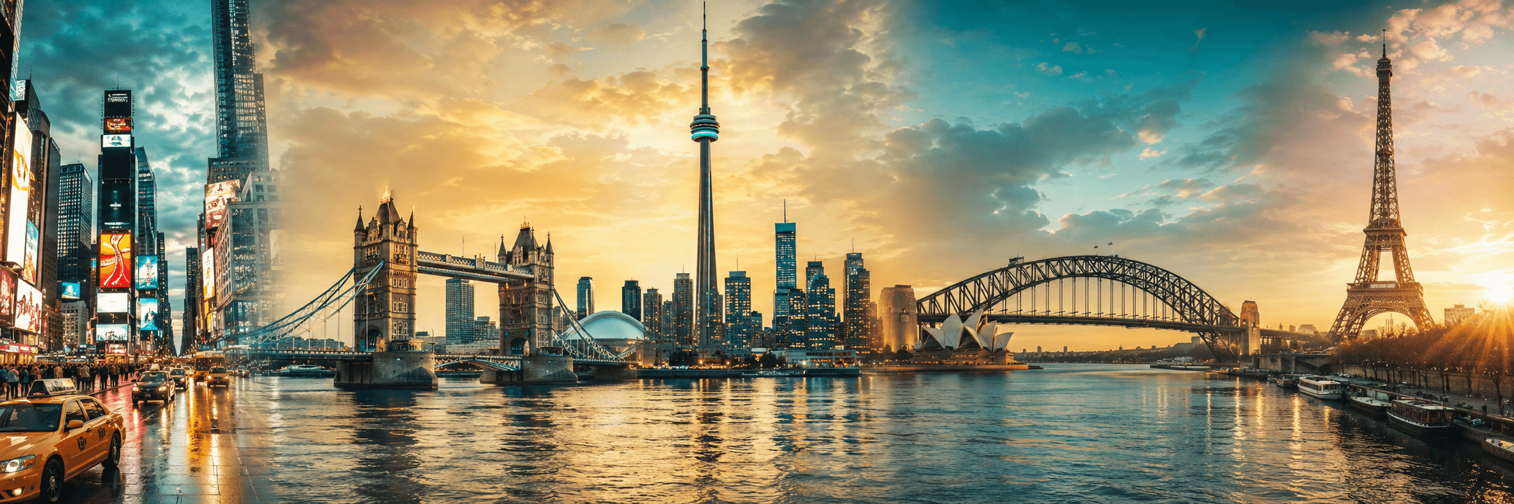 Visit visa destinations — USA, UK, Canada, Australia, Schengen